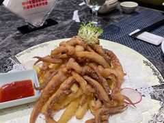 椒盐八爪鱼-苏先生海鲜渔庄(金桥店)
