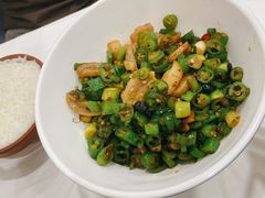 豆豉辣椒炒油渣-新新湘菜馆(新中街二条店)