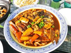 萝卜烧鱼头-张鸟园农家乐(张鸟园店)