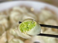 黄瓜鸡蛋水饺-开海·红岛海鲜虾水饺(石老人店)