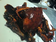 黑胡椒炒蟹-御龙阁海鲜酒楼