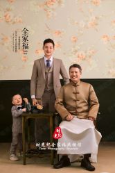 -时光纪亲子全家福照相馆(静安店母女写真父母纪念照)