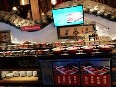 自助调料区-老牌坊云南鱼豆花火锅(爱建店)