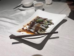 秋葵拌沙虫-黑明餐厅(白鹭洲店)