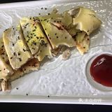 快手营养早餐系列之  黑芝麻鸡蛋煎饼卷