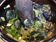 皮蛋青椒擂茄子-费大厨辣椒炒肉(皇庭广场店)