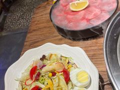 -明洞阿姨·韩式酱蟹烤肉·创意料理(三元桥店)