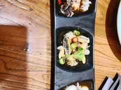 -东来菜馆•手抓海鲜家常菜•海鲜锅贴(鸽子窝店)