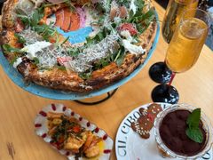 圣诞花环精选火腿披萨-IL TEATRO 精品意大利餐厅