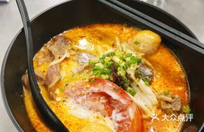 Tom Yum Seafood Beef Noodle Soup