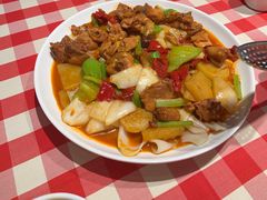 伊犁辣皮子烩大盘鸡-西贝(上海我格广场店)