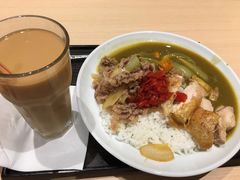 青咖喱至尊双拼饭-吉野家(上海美罗城店)