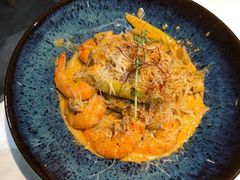 芝士蘑菇鲜虾意大利面-BE BRIGHT KITCHEN(正佳广场店)