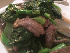 芥兰牛肉-新港海鮮