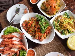 胡椒蒜香老虎虾-自然餐厅(Phuket)