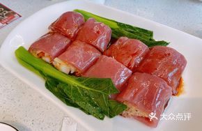 Crispy Red Rice Shrimp Rolls