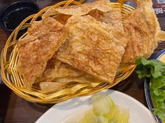 老妈炸豆皮-谢大牛馆·中式卤牛排(老店)