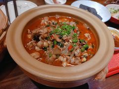 青椒紫苏焖牛蛙-火宫殿·湘菜小吃·商务宴请·生日聚会(东塘店)