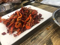 干煸龙虾-百味手拨龙虾馆(愚园路店)