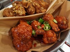 炸鸡翅一半一半-富乐满韩国正宗炸鸡韩国料理(虹泉路店)