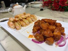 鲜虾炸春卷-朱仔记食府(江南大道店)