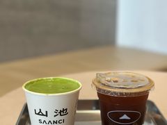 玫瓏抹茶拿鐵-SAANCI山池咖啡(海上世界文化艺术中心店)