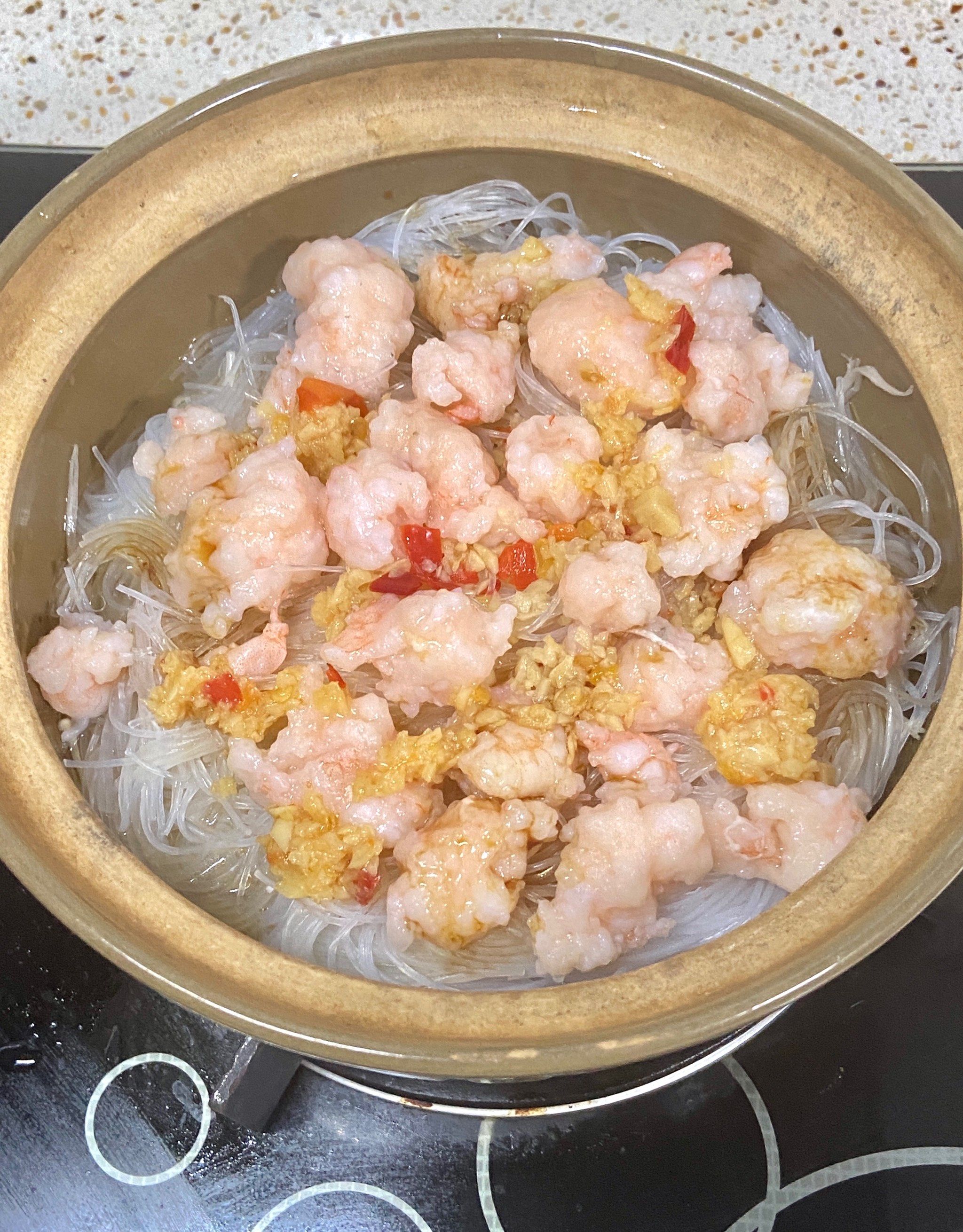 蒜蓉粉丝虾滑