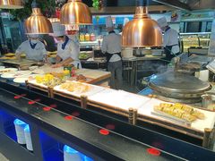 自助取餐区-聚盛源蒸汽海鲜火锅烤肉自助(巨川金海岸购物广场店)