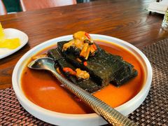 猴头菇自制黑豆腐-肴约·花园式餐厅(湖里店)
