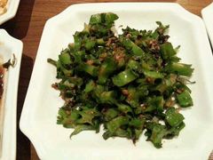 榄菜四角豆-糟粕醋·椰苑海南菜餐厅(亚龙湾天域酒店)