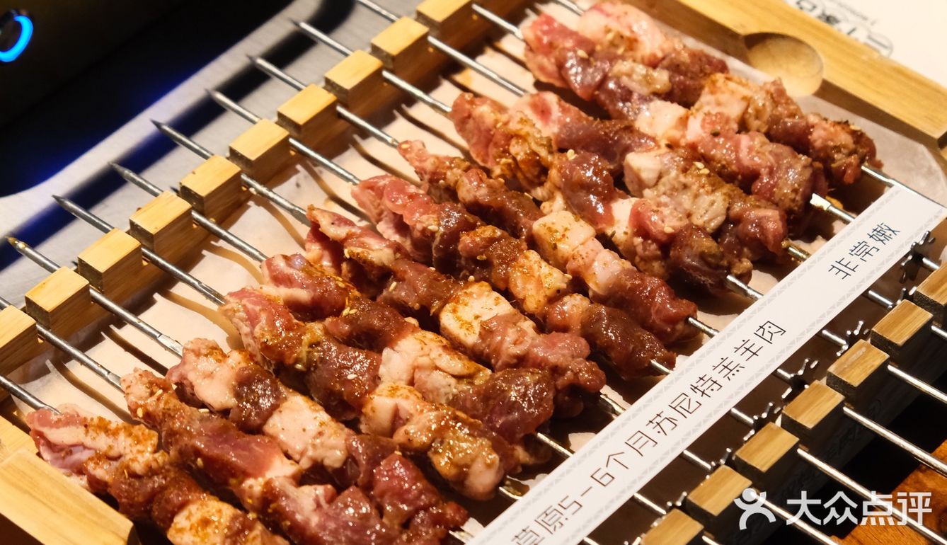 化身草原大汉🐎身临其境体验蒙古风味烧烤🍢