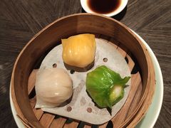 三色蔬鲜虾饺-万丽轩·粤菜(王府井金茂万丽酒店)