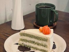 紫苏梅子蛋糕-竹子咖啡bamboo coffee
