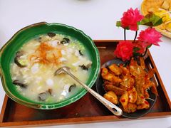 高汤脆米浸桂花鱼-轩记海鲜餐厅·四十五年老字号·经典粤菜(西区彩虹店)