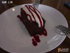 巧克力泡蛋糕-榖屋house of flour(张江首店)