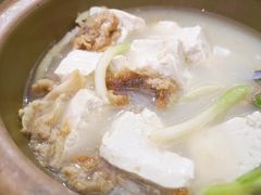 招牌手工石磨豆腐-狮王府淮扬菜(新街口友谊店)