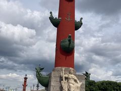 -瓦西里岛古港口灯塔