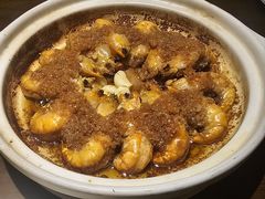 蒜焗罗氏虾-粗茶淡饭·隐庐私厨(东亭店)
