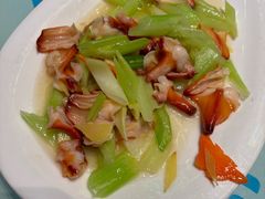 西芹炒北极贝裙边-王庄阿咪海鲜大排档(象园店)