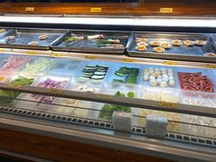 面包甜点陈列柜-汉丽轩韩式自助烤肉(大学城龙湖U城天街A馆店)