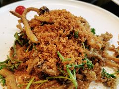 避风塘炒茶树菇-高第街56号港式餐厅·精选(世茂广场宽厚里大明湖店)
