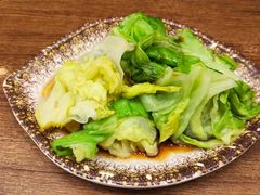白灼生菜-甲乙饼·北京手工肉饼(西直门凯德茂店)