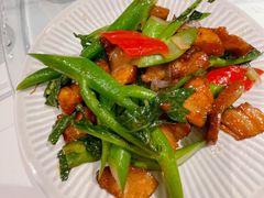 芥兰炒叉烧-金牌禄运·点心·啫煲(百信广场店)
