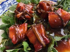 稻草扎肉-湖山人家·湖景餐厅·特色农家菜(太湖西山店)