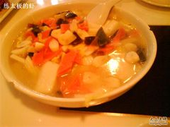 上汤娃娃菜-鸡公煲(南竹饭店)