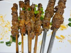 烤鲜嫩羊肉筋-平娃三宝烧烤·面食(富丰桥店)