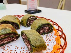 绿茶红豆薄撑-顺德人家食府(黄金广场店)