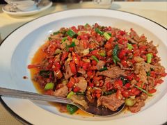 碎红椒炒肉-笨罗卜浏阳菜馆(高桥永祥店)