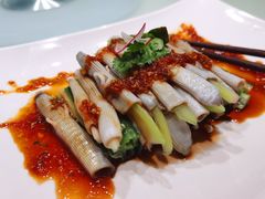 秋葵拌沙虫-黑明餐厅(白鹭洲店)