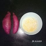 秋日暖胃养生系列之紫薯小米粥[爱心]